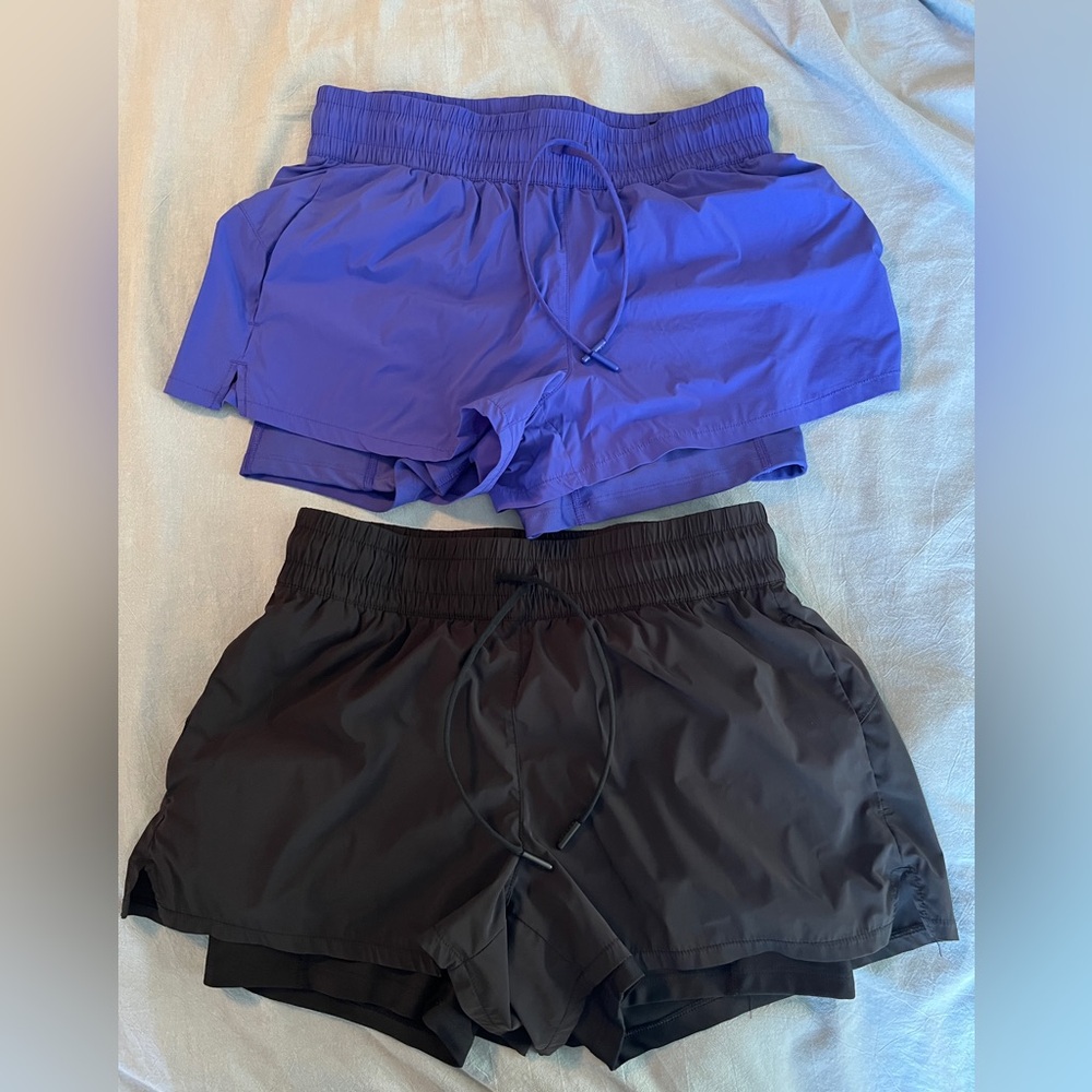 2 Spyder Shorts W Spandex Liners